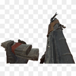 Ak-47 Dual Mag Reloading Bo - Statue, HD Png Download