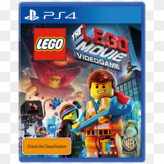 Lego-movie Ps4 Packshot 2d Anz - Ps4 Games Lego Movie, HD Png Download