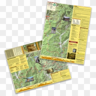 Trail Association Is Now Offering High Quality Printed - Hiking Map Folded, HD Png Download