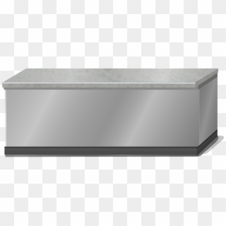 Counter Stainless Steel Grey Png Image - Display Device, Transparent Png