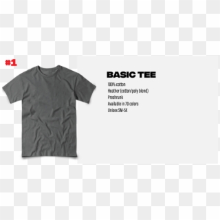 Basic Tee - 7079, HD Png Download