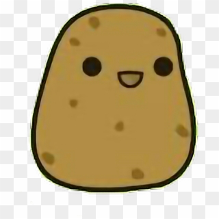 #potato #derp #kawaii #food #cute #freetoedit - Potato Kawaii, HD Png Download