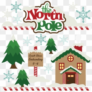 North Pole Signs Clip Art, HD Png Download