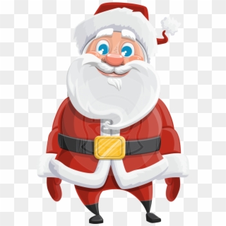 Expression Tracking - Santa Claus Smile Png, Transparent Png