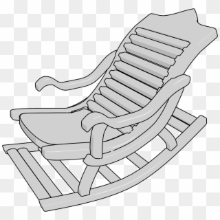 Old Rocking Chair Clipart Png - Rocking Chair, Transparent Png