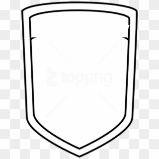 Free Png Shield Template Png Png Image With Transparent - Blank Shield Template, Png Download