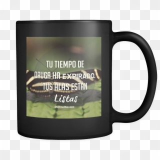 Tus Alas Están Listas- Taza Negra De Cerámica (coffee - She Believed She Could So She Did Graduation Mug, HD Png Download