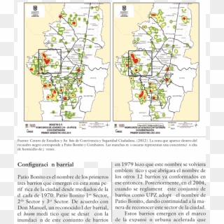 Concentración De Homicidios De Jóvenes Primer Semestre - Map, HD Png Download