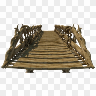 Wooden Bridge - Wood, HD Png Download