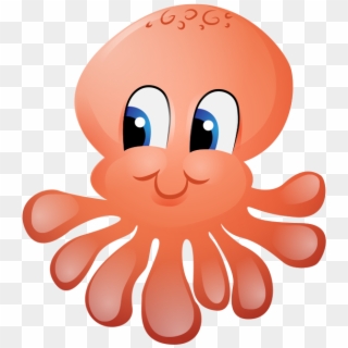 Picture Free Top Drawing Cute For Free Download - Octopus Cartoon Hd Png, Transparent Png
