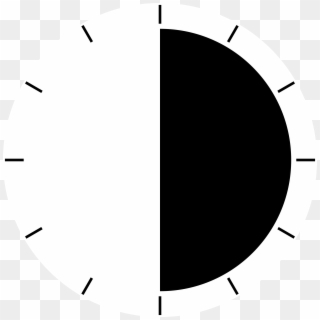 This Free Icons Png Design Of Clock Periods 6 - Clock Silhouette, Transparent Png