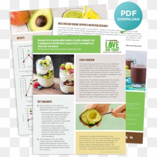 Avocado Fruit On Postprandial Markers Of Cardio-metabolic - Avocand And His Research, HD Png Download