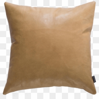 Leather Cushion Cover Tan - Cushion, HD Png Download