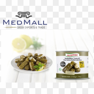 Ambotis Vine Leaves Stuffed With Rice & Herbs ( Dolma - Stuffed Grape Leaves Png, Transparent Png
