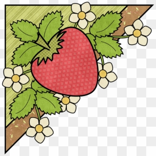 Ch B *✿ *esquineras ✿ Strawberry Png, Strawberry Clipart,, Transparent Png