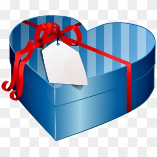 Caixa De Presente Coração Em Png - Birthday Gift Items Png, Transparent Png