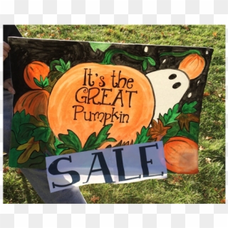 Pths Softball Pumpkin Crafts, Face Painting, Treats, - Signage, HD Png Download