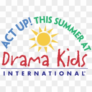 Summer Camp Logo 2 Transparent Background - Drama Kids International Logo, HD Png Download