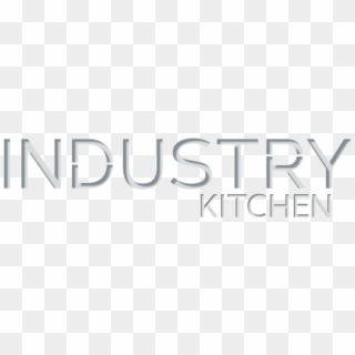 Industry Kitchen Logo 1200x300px Shadow White - Calligraphy, HD Png Download