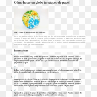Docx - Paper Globe, HD Png Download