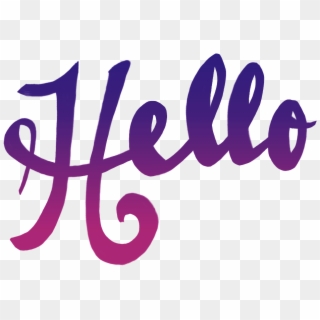 #hello #lettering, HD Png Download
