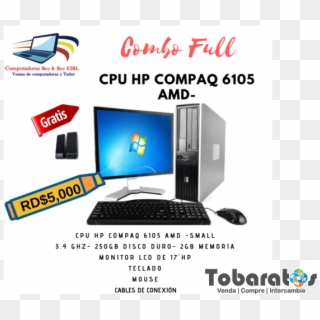 Combo De Computadora Completa - Computer Price In Malaysia, HD Png Download