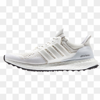 White Adidas Png - Ultra Boost White Kanye West, Transparent Png