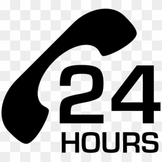 24 Hours Transparent Png - 24 Hours Logo Png, Png Download