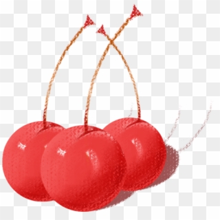 Cherry Hand Drawn Cute Cartoon Png And Psd - Cherry, Transparent Png