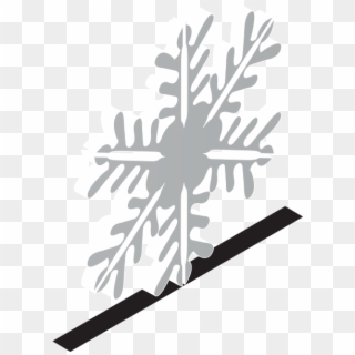 Snowflake - Cross, HD Png Download