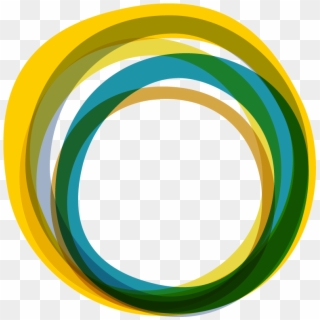 Abstract Illustration Of Overlapping Circles - Circle, HD Png Download