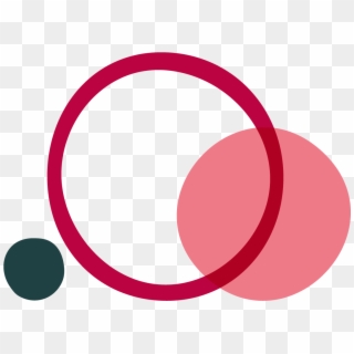 Abstract Illustration Using Overlapping Circles - Circle, HD Png Download