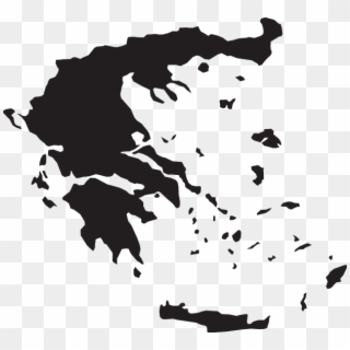 Greece Outline - Greece Map With Capital, HD Png Download