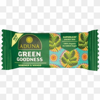 Organic Green Goodness Bar - Aduna, HD Png Download