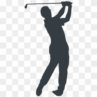 Athlete Silhouette - Speed Golf, HD Png Download