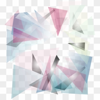 Euclidean Geometry Abstraction Pink Background Transprent - Background Abstract, HD Png Download