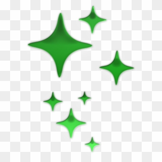 #mq #green #stars #star #glow - Twinkle Star Clip Art, HD Png Download