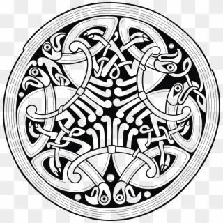 Celtic Circle Ornament Tattoo Png Image - Celtic Vector, Transparent Png