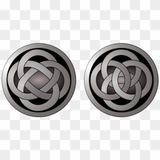 Celtic Circles Celtic Design Buttons Pins - Circle, HD Png Download