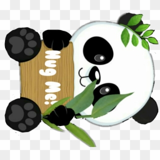 #ftepandas #panda #cartoon #hugme #sweet, HD Png Download