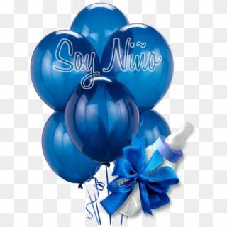 Publicado Por Cecill Torres En - Dark Blue Birthday Balloons, HD Png Download