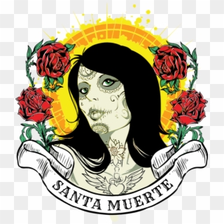 Santa Muerte - Illustration, HD Png Download