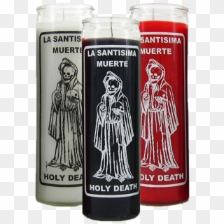Candles, Mexico, And Santa Muerte Image - Santa Muerte, HD Png Download
