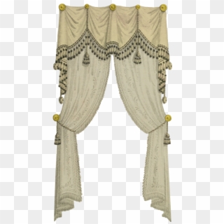 Photo Curtain1 - Gold Tassel Curtain Png, Transparent Png