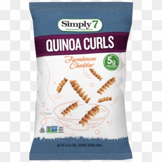 Buy Now - Simply 7 Quinoa Curls Bbq, HD Png Download