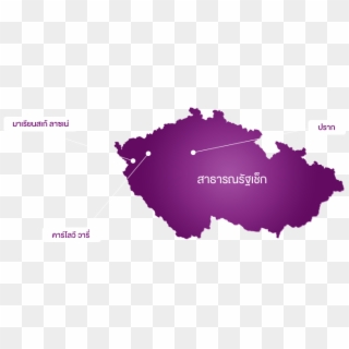 Czech Republic Map Vector, HD Png Download