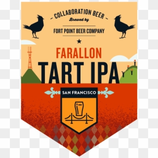Lightly Tart With A Bone Dry Finish And Green Aromas - Fort Point Tart Ipa, HD Png Download