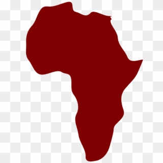 Small - Red Map Of Africa, HD Png Download