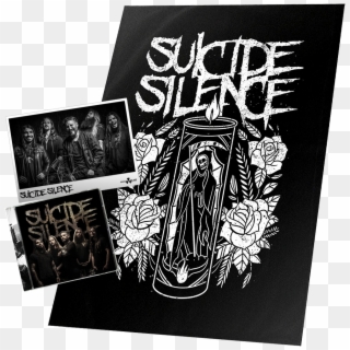 Suicide Silence Suicide Silence Cd Flag Photo Bundle* - Suicide Silence Grim Reaper, HD Png Download