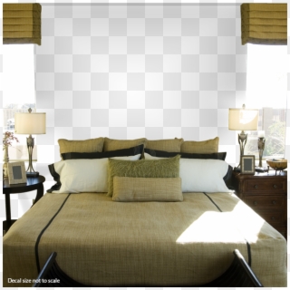 Wall Color - - Dark Olive Green Bedroom, HD Png Download